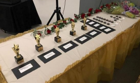 Recognition gala trophies