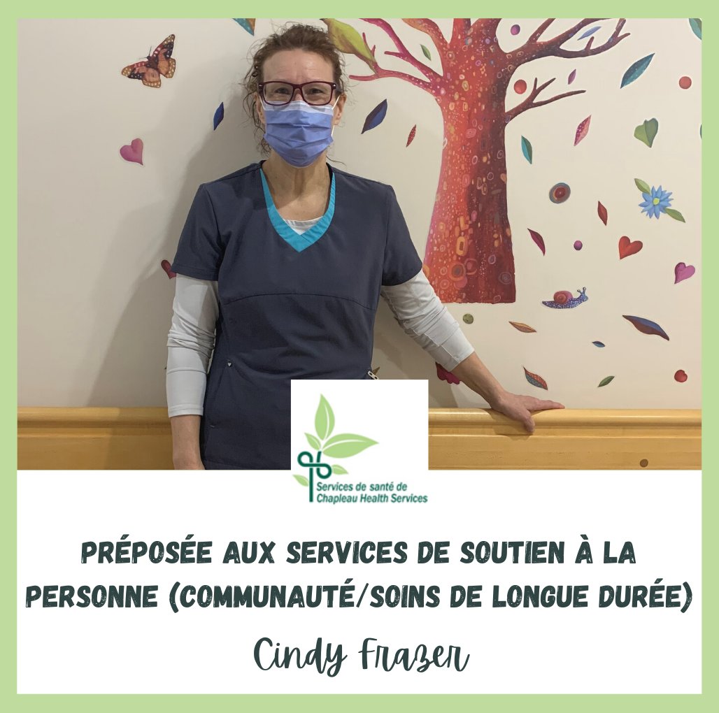 Cindy Frazer standing in a hallway