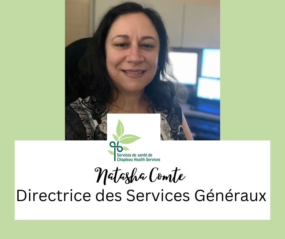 Natasha Comte at her desk